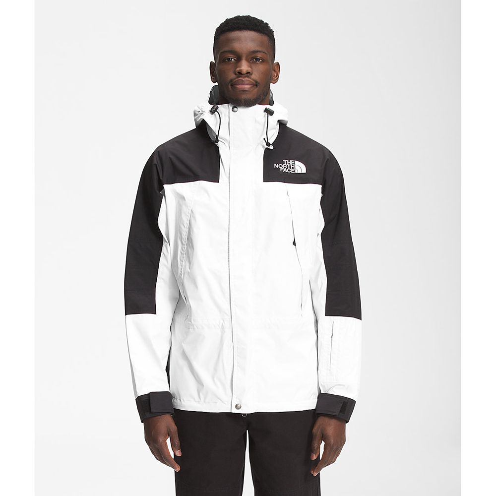 The North Face Rain Jacket Mens Australia - The North Face K2rm Dryvent™ White Dryvent (ENM-318964)